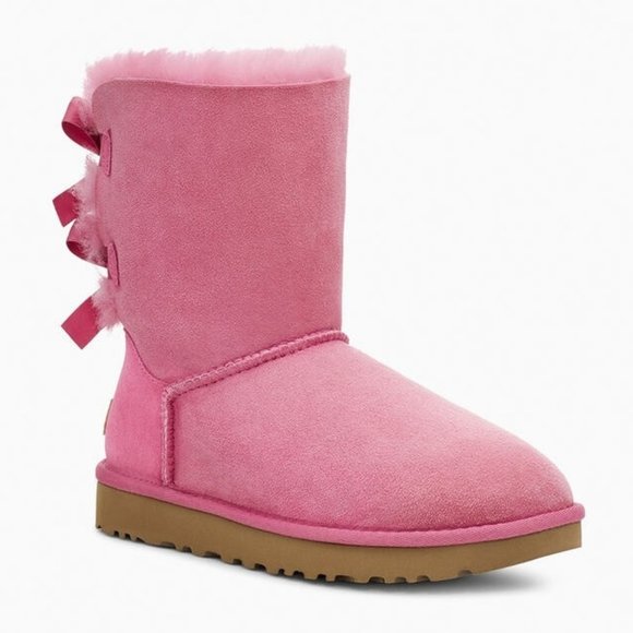 UGG Shoes - NWT UGG Bailey Bow II Boots Wild Berry